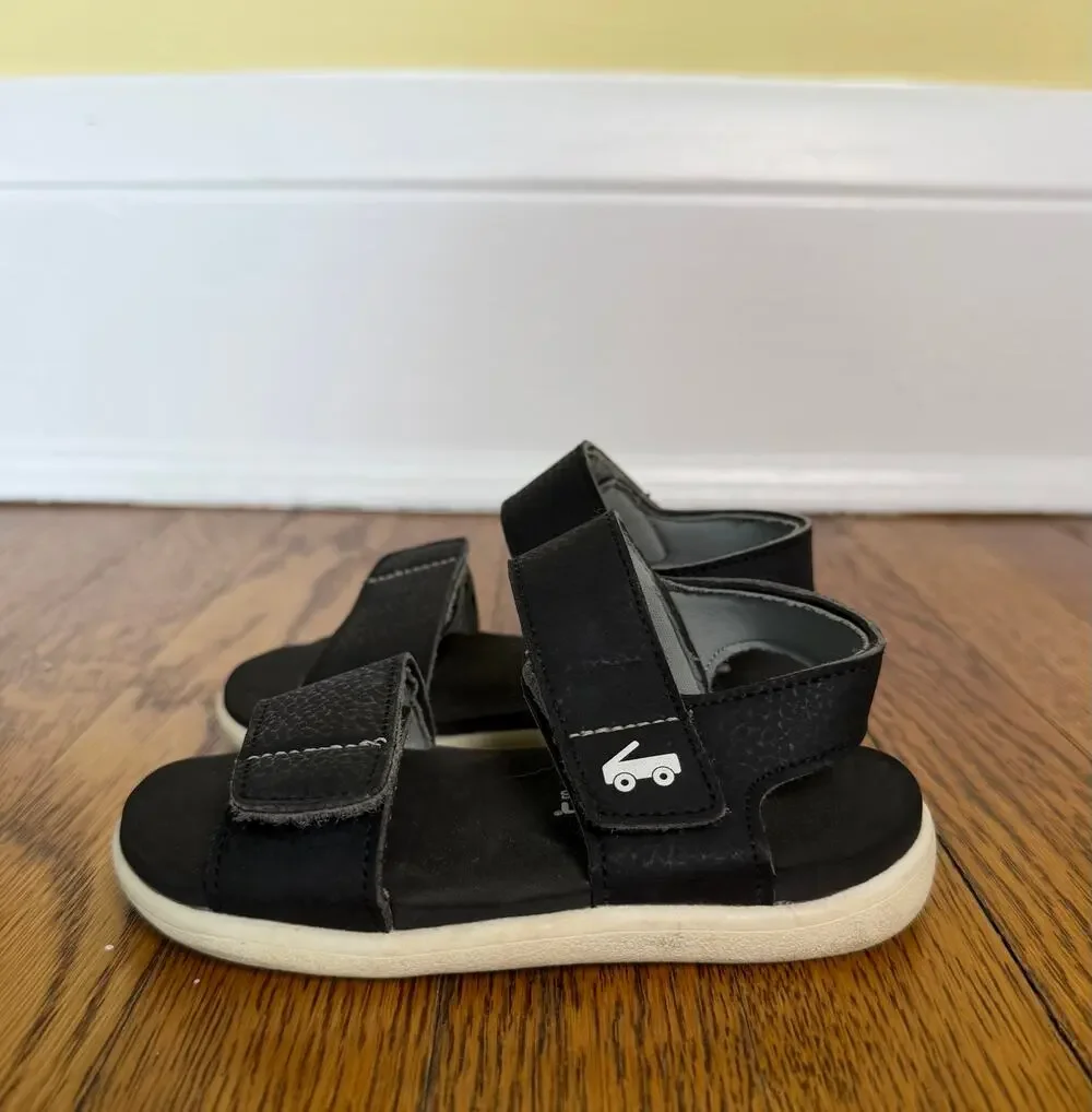 See Kai Run Black Strap Sandals Size 7 Toddler